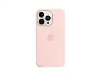 Officeworks Apple iPhone 13 Pro Silicone Case with MagSafe Chalk Pink offer