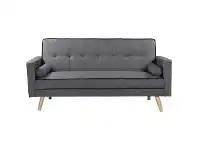 LivingStyles Loris Fabric Clic Clac Sofa Bed, 3 Seater offer