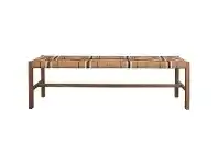 LivingStyles Sabai Teak Timber Bench, 152cm, Natural offer