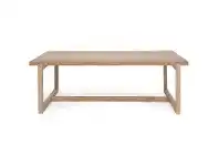 LivingStyles Rudi American Oak Timber Coffee Table, 130cm offer