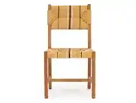 LivingStyles Sabai Teak Timber Dining Chair, Natural offer
