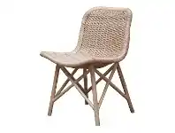 LivingStyles Serena Rattan Dining Chair, Natural offer