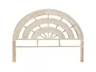 LivingStyles Sunrise Rattan Bed Headboard, King offer