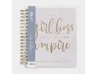Officeworks Otto Large 2022 Week to View Business Goals Planner Girl Boss offer