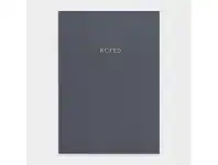 Officeworks GO Stationery A5 COLOURBLOCK Notebook Granite Grey offer