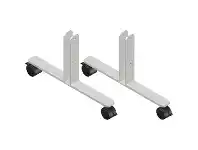 Officeworks Stilford Professional Partition Screen Standing Feet White offer