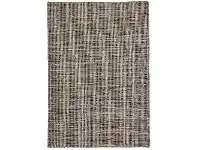 LivingStyles Pronto Handwoven Wool Rug, 160x110cm, Charcoal offer