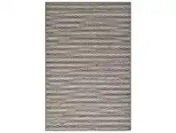 LivingStyles Boondi Handwoven Wool Rug, 150x80cm, Brown/Ivory offer