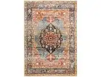 LivingStyles Legacy No.862 Bohemian Rug, 330x240cm, Teal / Rust offer