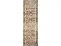 LivingStyles Legacy No.863 Bohemian Runner Rug, 500x80cm, Midnight / Rust offer