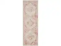 LivingStyles Avenue No.702 Tribal Runner Rug, 500x80cm, Rose / Beige offer