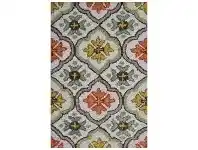 Botanical No.6224 Hand Tufted Wool Rug, 90x60cm