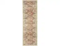 LivingStyles Legacy No.853 Bohemian Runner Rug, 500x80cm, Teal / Honey offer