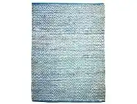 LivingStyles Eva Recycled Fabric Chindi Rug, 165x115cm, Turquoise offer