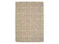 LivingStyles Polo No.203 Modern Wool Rug, 225x155cm, Beige offer