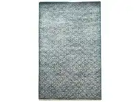 LivingStyles Farrow Hand Knotted Wool Modern Rug, 160x92cm, Green offer