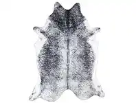 LivingStyles Boutica Faux Cowhide Rug, 200x155cm, Exotic Charcoal offer