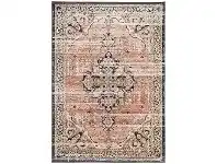 LivingStyles Legacy No.851 Bohemian Rug, 290x200cm, Salmon / Midnight offer