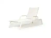 LivingStyles Roberto Metal Outdoor Sun Lounger offer
