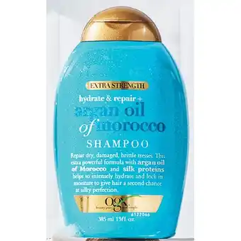 Woolworths Ogx shampoo or conditioner 385ml offer