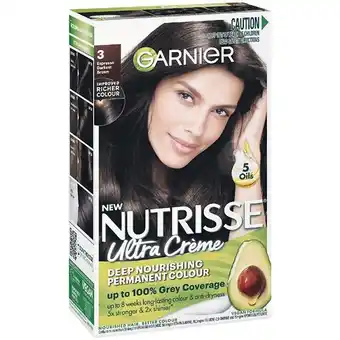 Woolworths Garnier nutrisse hair colour offer