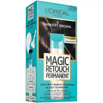 Woolworths L’oreal paris magic retouch permanent hair colour offer
