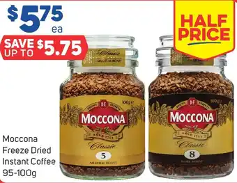 Foodland Moccona Freeze Dried Instant Coffee 95-100g offer
