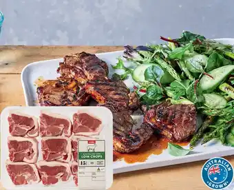 Coles Coles australian lamb loin chops offer