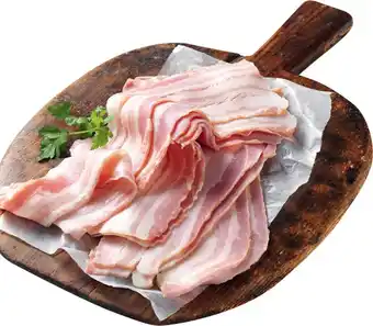 Streaky bacon