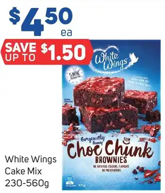 Foodland White Wings Cake Mix 230-560g offer