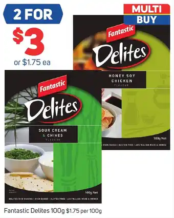 Foodland Fantastic Delites 100g offer