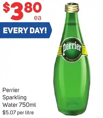 Foodland Perrier Sparkling Water 750ml offer
