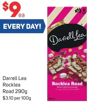 Foodland Darrell Lea Rocklea Road 290g offer