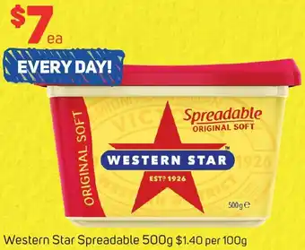 Foodland Western Star Spreadable 500g offer