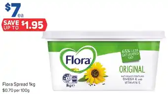 Foodland Flora Spread 1kg offer