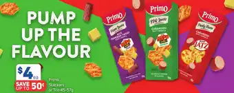 Foodland Primo Stackers or Trio 45-57g offer