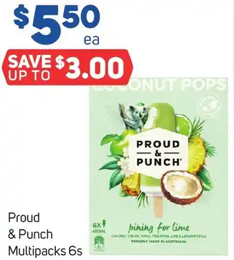 Foodland Proud & Punch Multipacks 6s offer