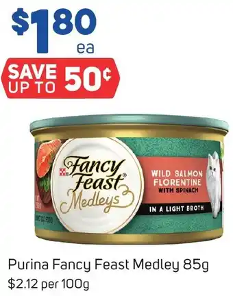 Foodland Purina Fancy Feast Medley 85g offer