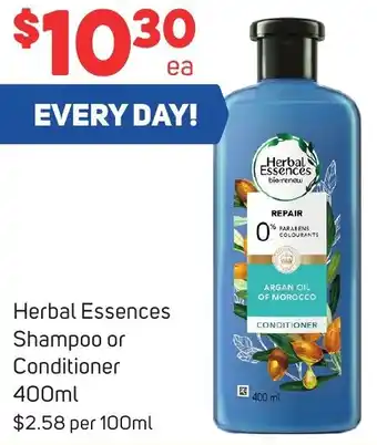 Herbal Essences Shampoo or Conditioner 400ml