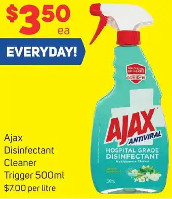 Ajax Disinfectant Cleaner Trigger 500ml