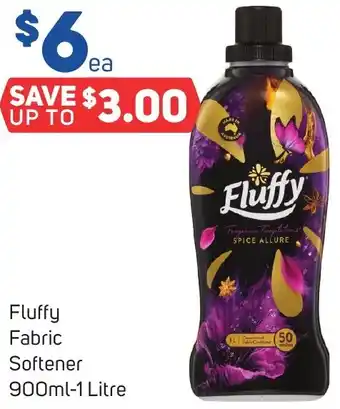 Foodland Fluffy Fabric Softener 900ml-1 Litre offer