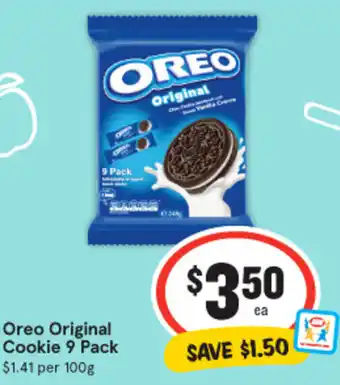 IGA Oreo Original Cookie 9 Pack offer