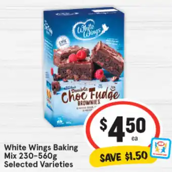 IGA White Wings Baking Mix 230-560g offer