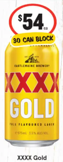 IGA XXXX Gold offer