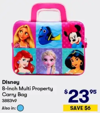 BIG W Disney 8-Inch Multi Property Carry Bag offer