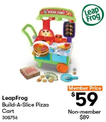 BIG W LeapFrog Build-A-Slice Pizza Cart offer