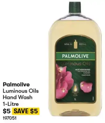 BIG W Palmolive Luminous Oils Hand Wash 1-Litre offer