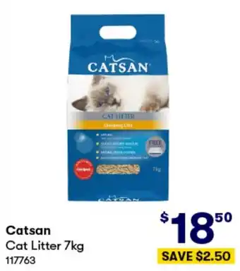 BIG W Catsan Cat Litter 7kg offer