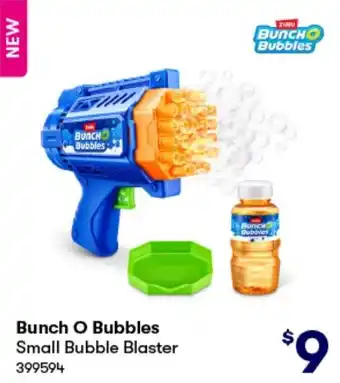 BIG W Bunch O Bubbles Small Bubble Blaster offer