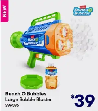 BIG W Bunch O Bubbles Large Bubble Blaster offer